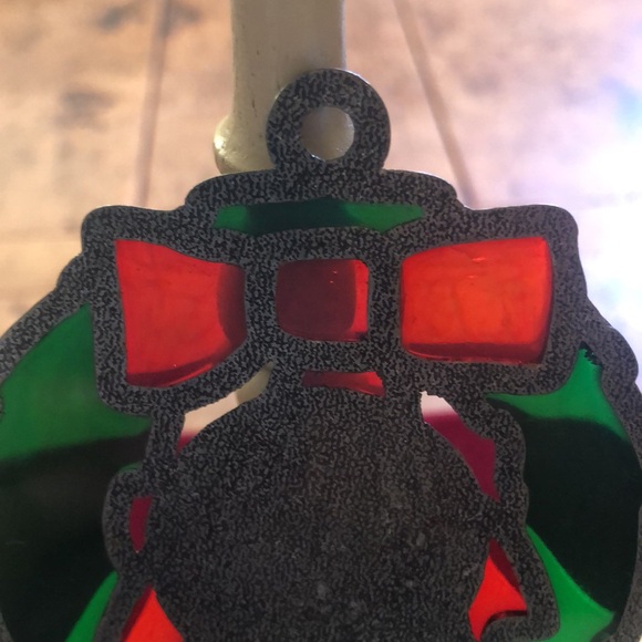 Bird Ornament stain glass with metal - Picture 9 of 13